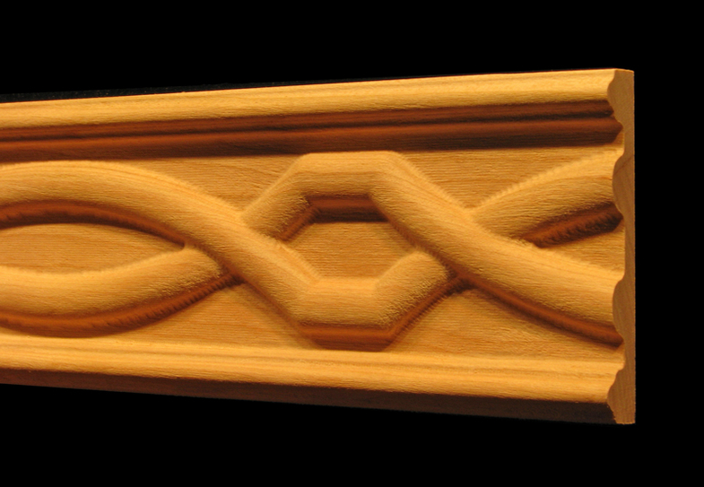 Frieze Molding - Chain Weave