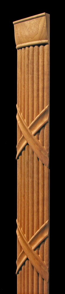 Pilaster -Reed and Ribbon