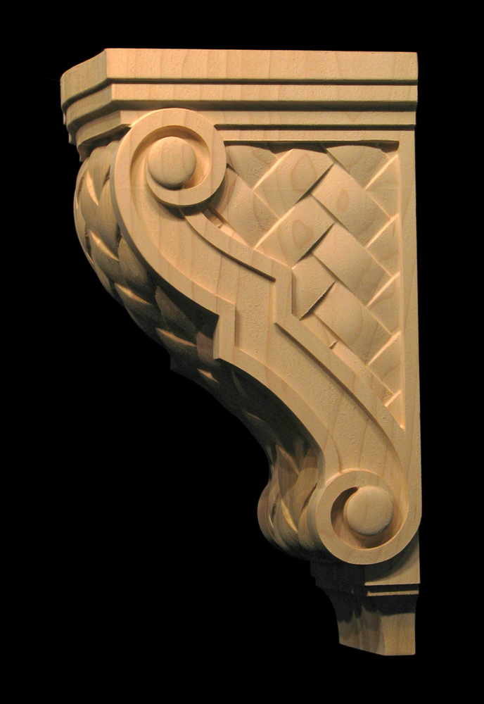 Corbel - Lattice Weave and Volutes