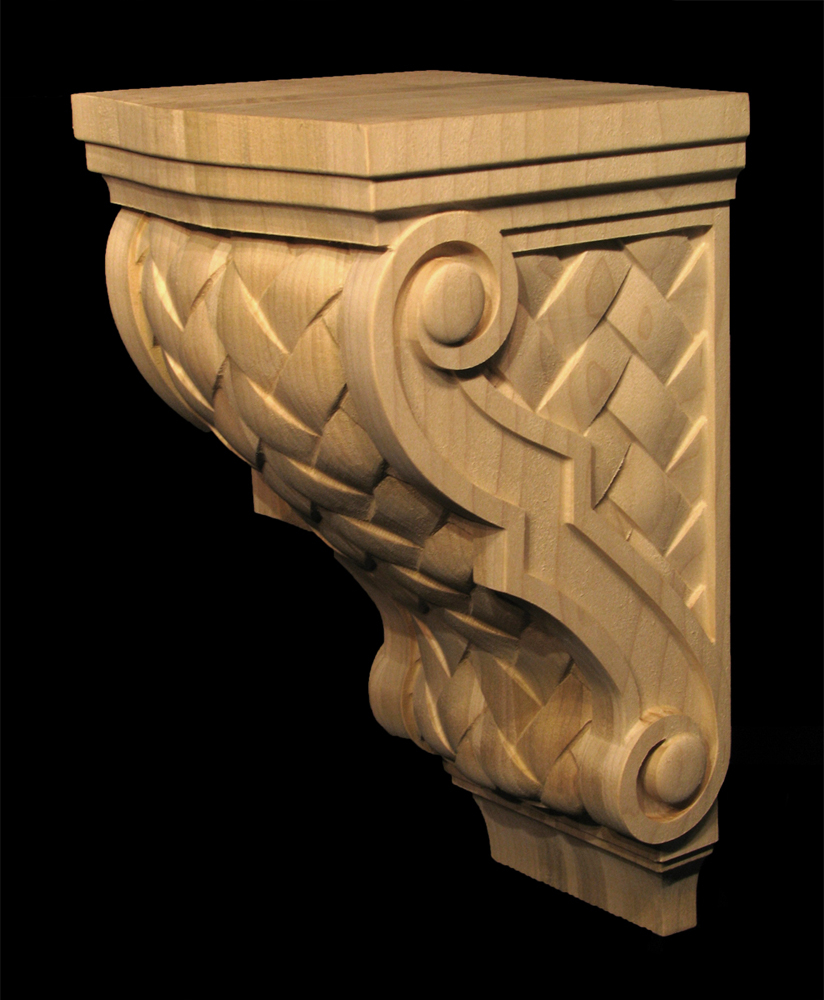 Corbel - Lattice Weave and Volutes