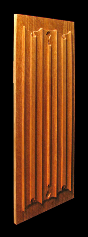 Panel - Linenfold (Folded Linen) Carving