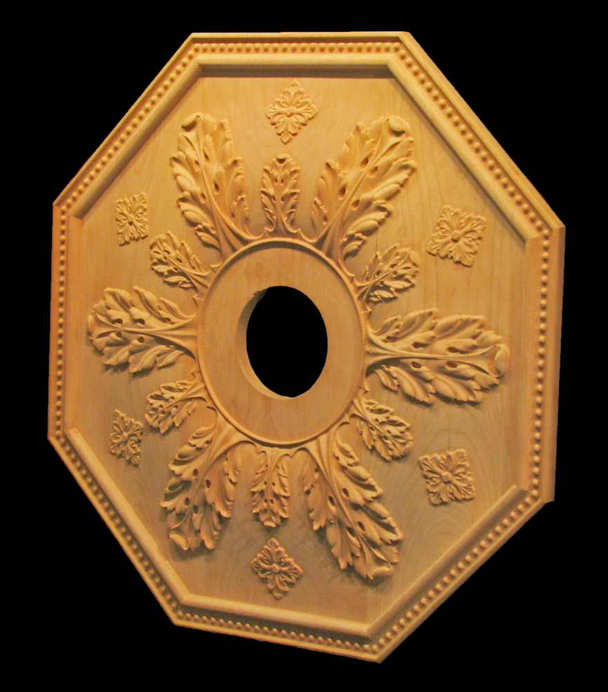 Ceiling Medallion - Acanthus | Corbels , Brackets and Plinths