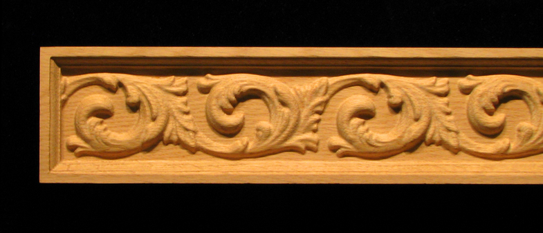 Frieze Moulding - Acanthus Flourish