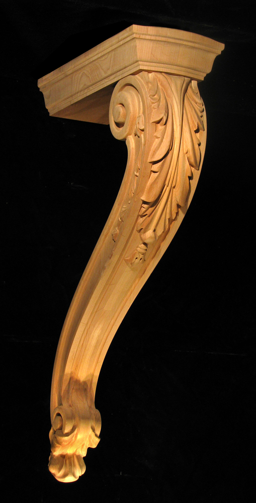 Large Acanthus Bracket | Corbels , Brackets, and Plinths