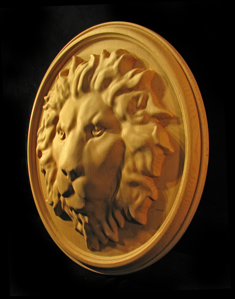 Medallion - Regal Lion
