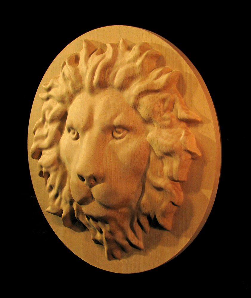 Medallion - Regal Lion