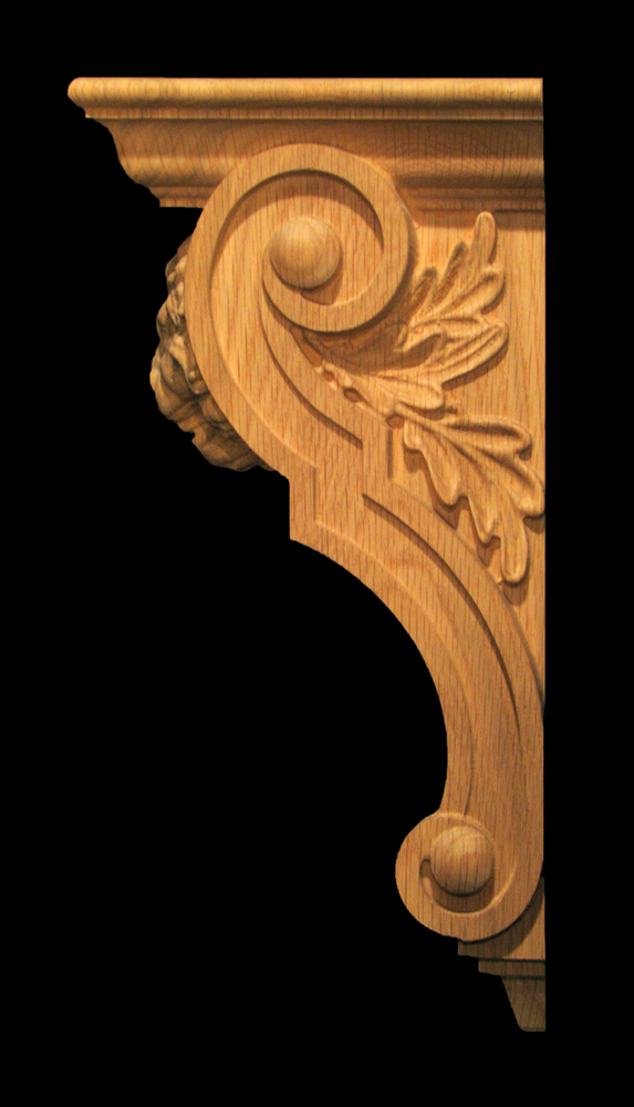 Corbel - Roaring Lion - 5W x 12T x 6D