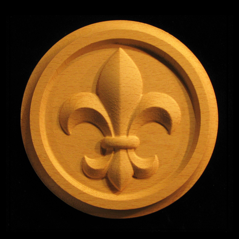 Medallion - Fleur de Lis #1