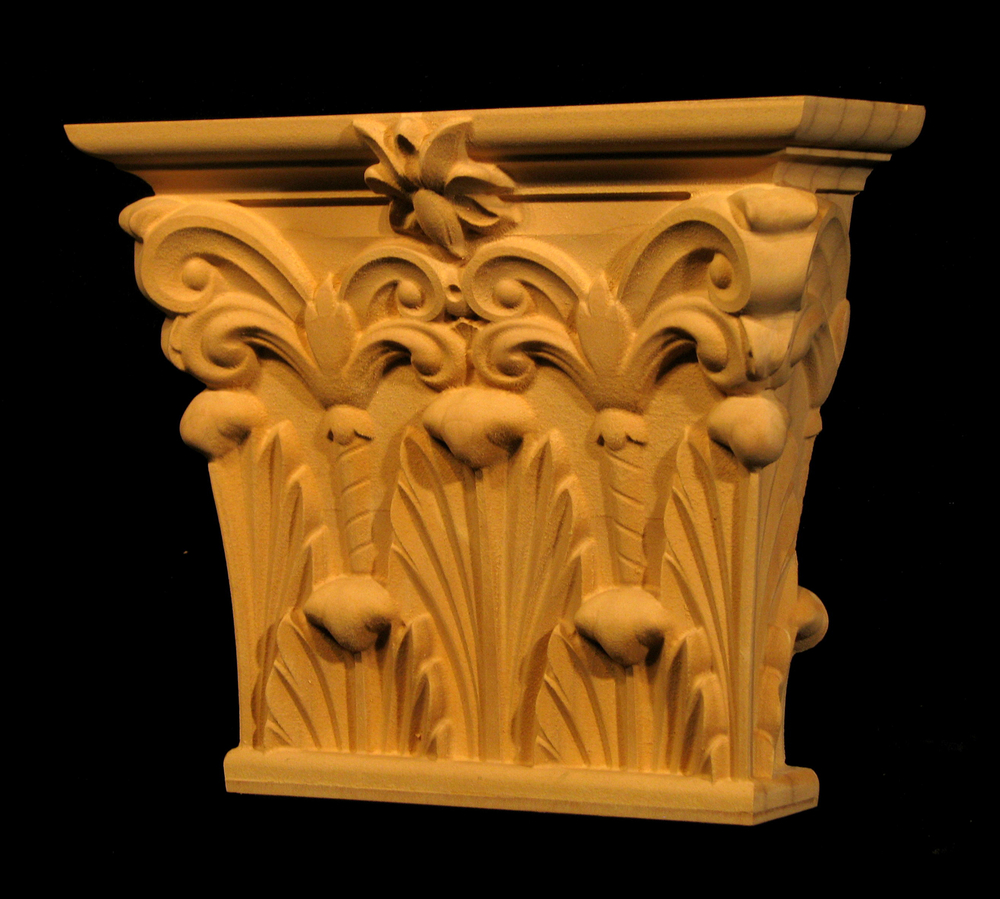 Large Acanthus Capital | Corbels , Brackets and Plinths