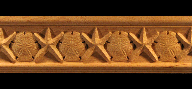 Moulding - Starfish and Sand Dollar