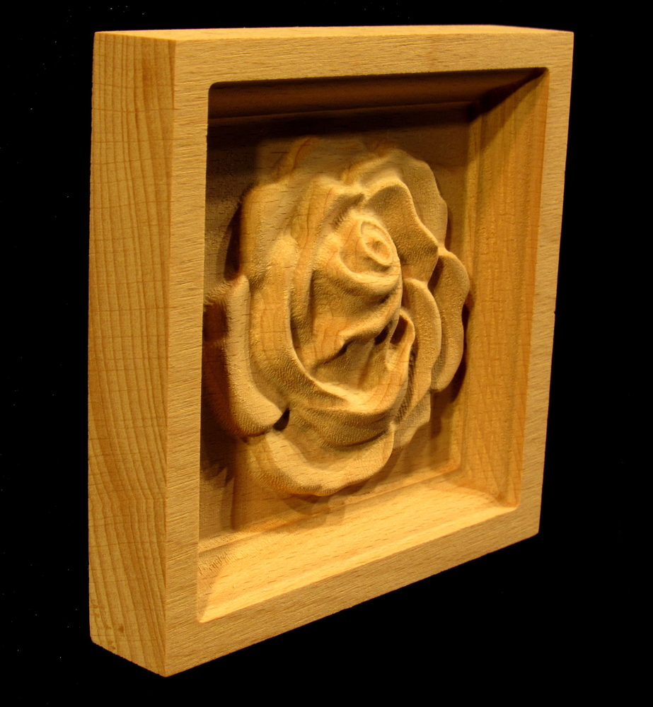 Corner Block - Rose #1