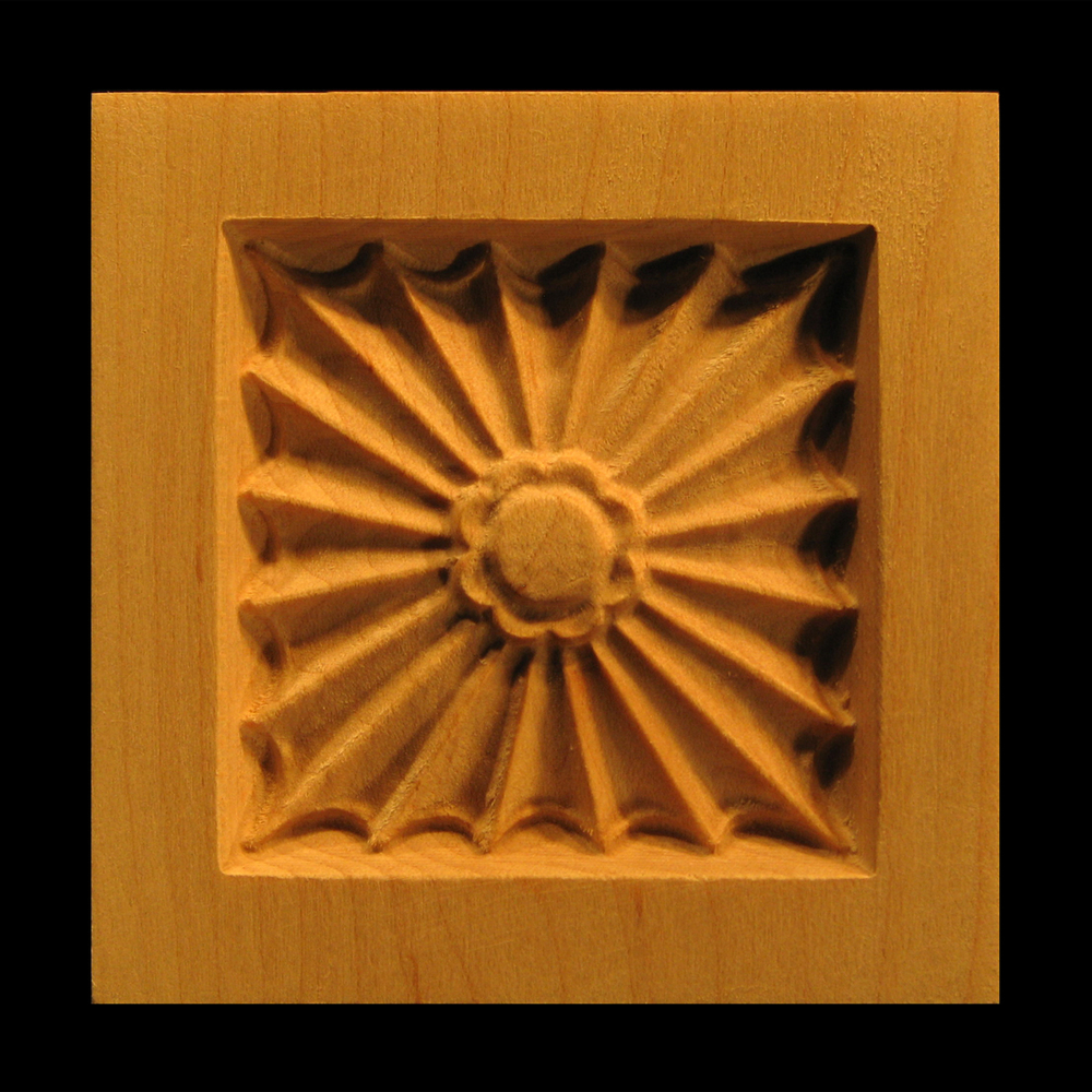 Corner Block - Square Fan