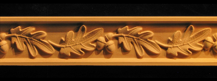 Frieze Moulding - Oak Leaves & Acorns