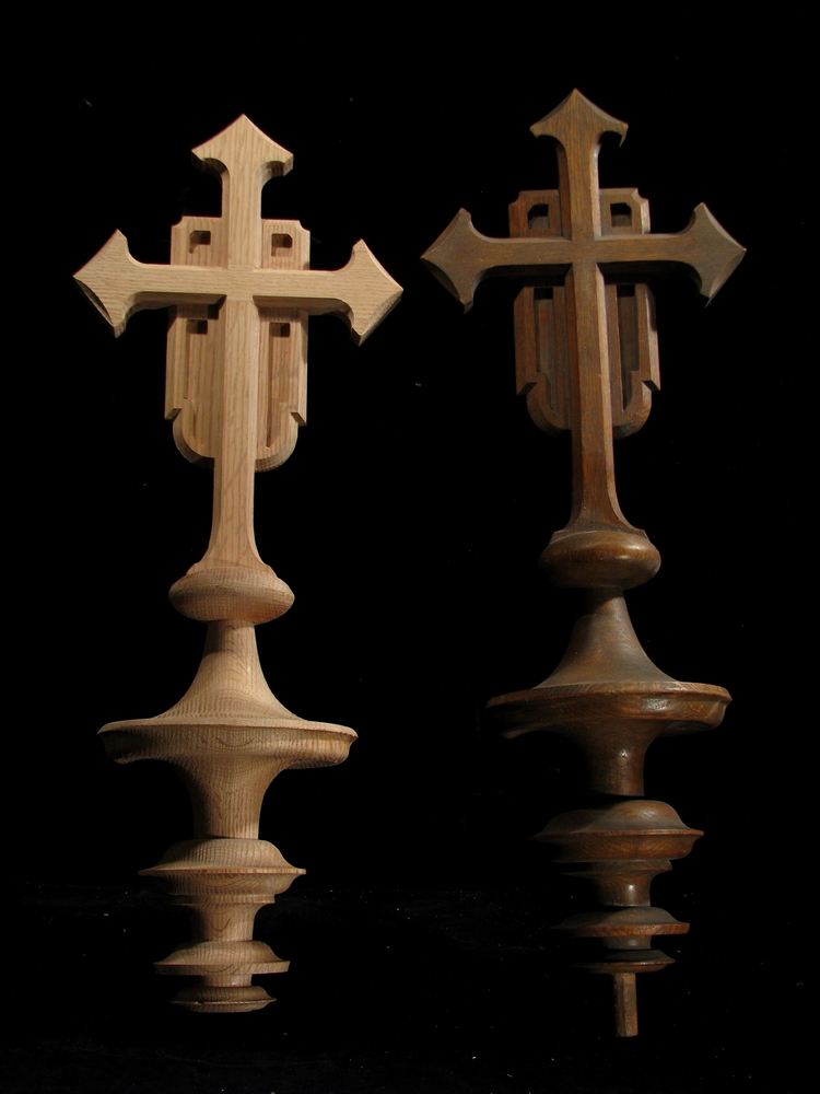 Cross and Spindle - Full Round | Church and Liturgical Themes