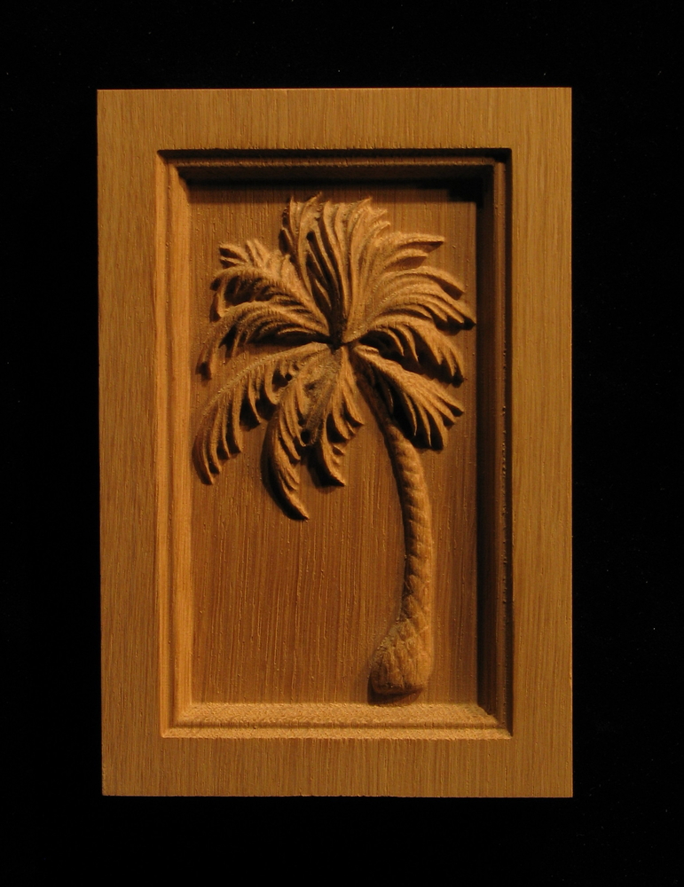 Palm Tree | Custom Corner Blocks Collection