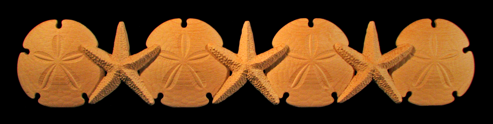 Onlay - Sand Dollar and Starfish