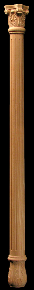Spindle Column - Small Corinthian with Acanthus Base
