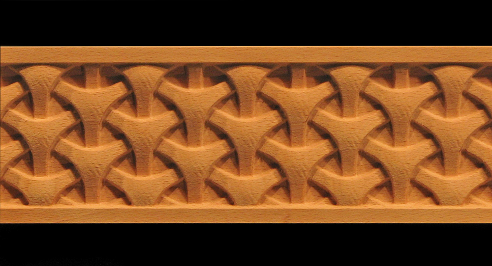 Decorative Frieze Moulding - Tri Weave