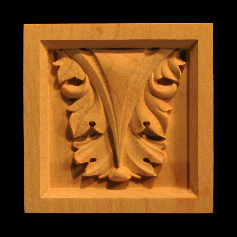 Corner Block - Acanthus Leaf