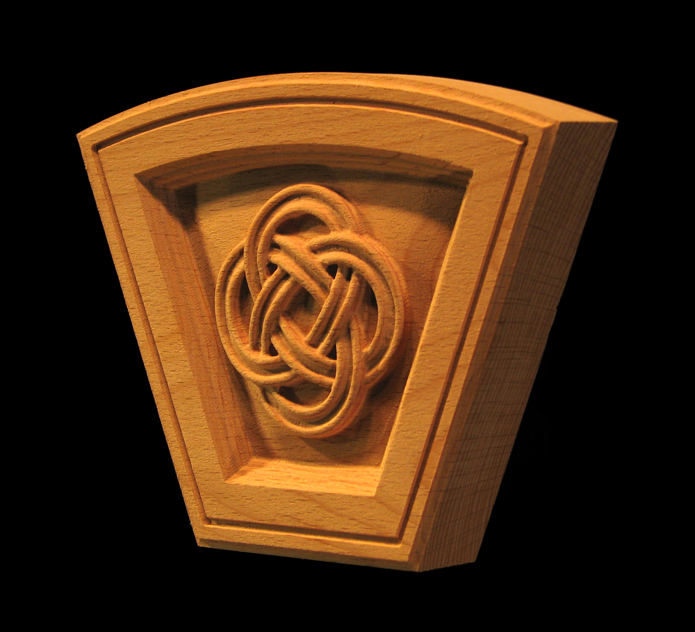 Keystone - Celtic Eternal Knot (Arched)
