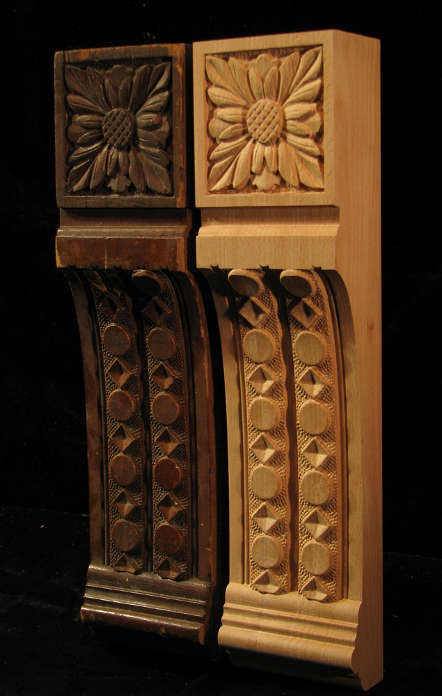 Corbel Pair | Reproduction and Restoration Carvings