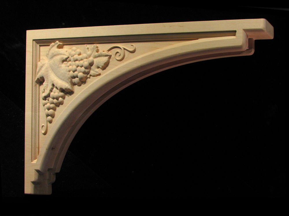 Grapes Bracket | Corbels , Brackets, and Plinths