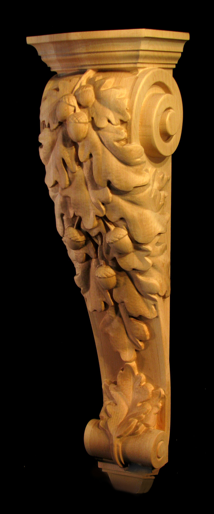 Corbel - Oak Leaves Cascade - 27T x 7.5W x 6.5D