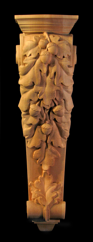 Corbel - Oak Leaves Cascade - 27T x 7.5W x 6.5D