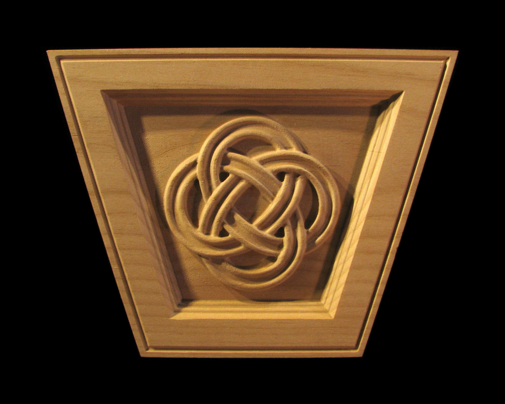 Keystone - Celtic Eternal Knot (flat top)