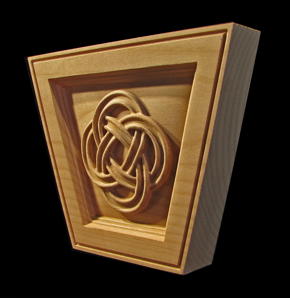 Keystone - Celtic Eternal Knot (flat top)