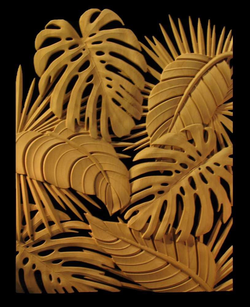 Tropical Leaves Panel