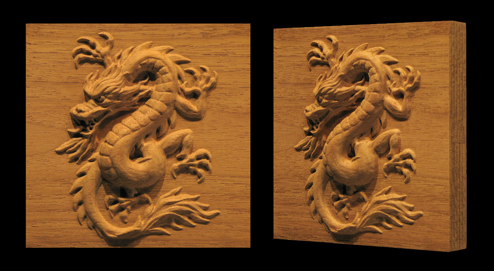 Dragon Plaque | Custom Blocks and Onlays