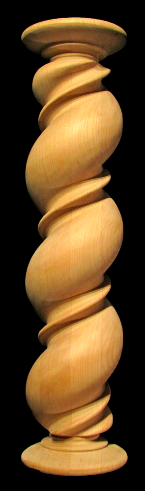 Twisted Spiral Column | Columns, Posts,  and Legs