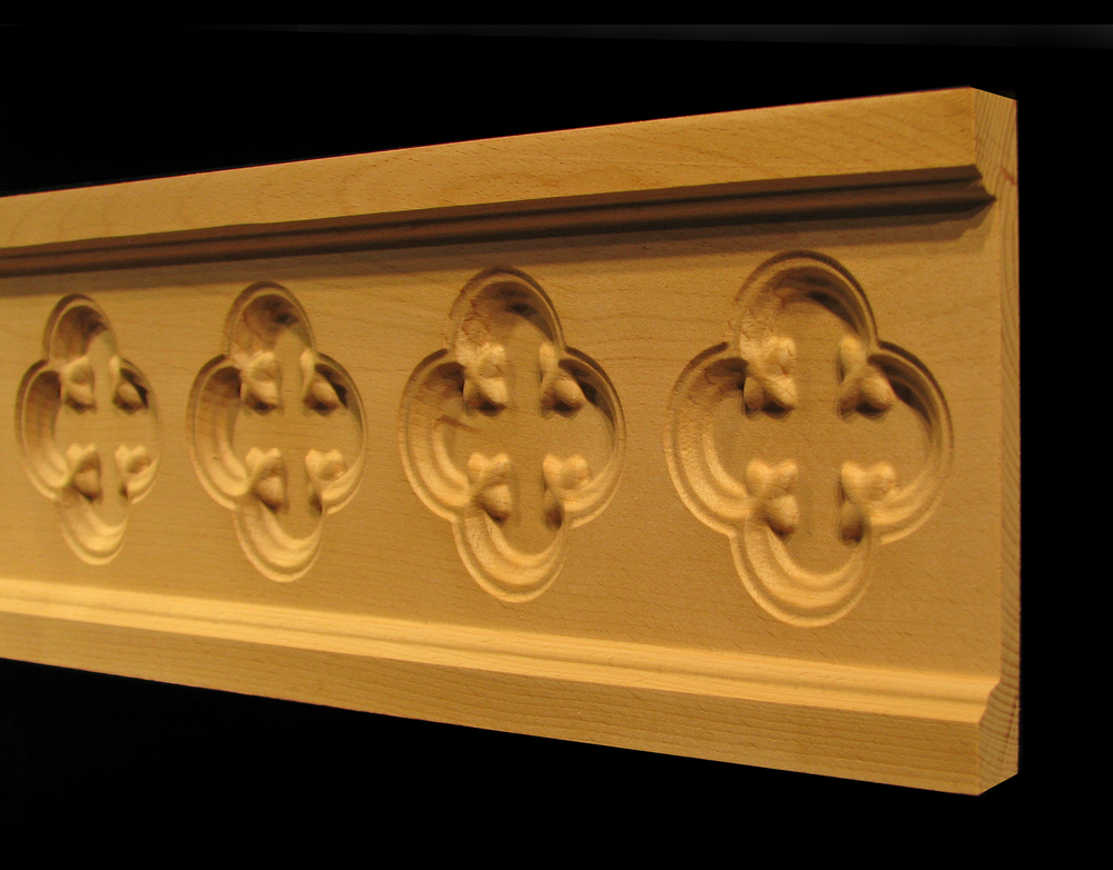 Frieze Moulding - Gothic Florets