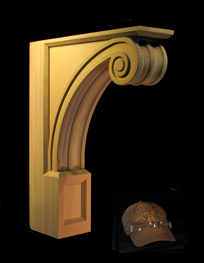 Large Corbel - Omega Mantel | Corbels , Brackets and Plinths