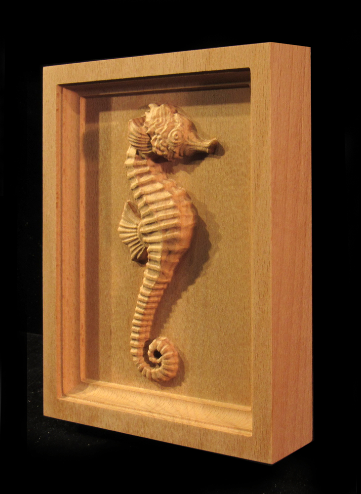 Corner Block - Seahorse