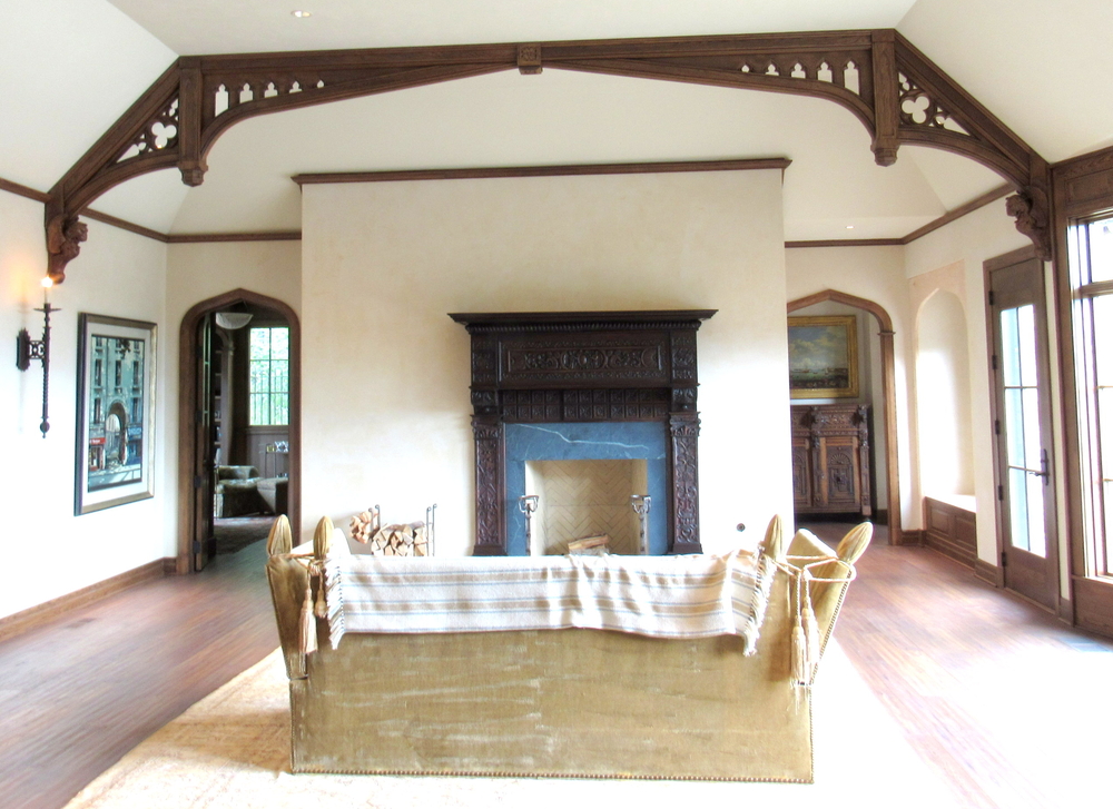Gothic Hammer Beam Ceiling Arch | Window, Door, and Ceiling Trim