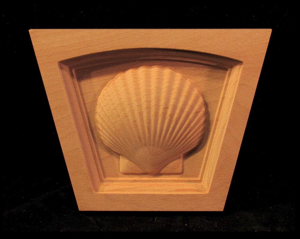 Keystone - Scallop Shell - Flat Top