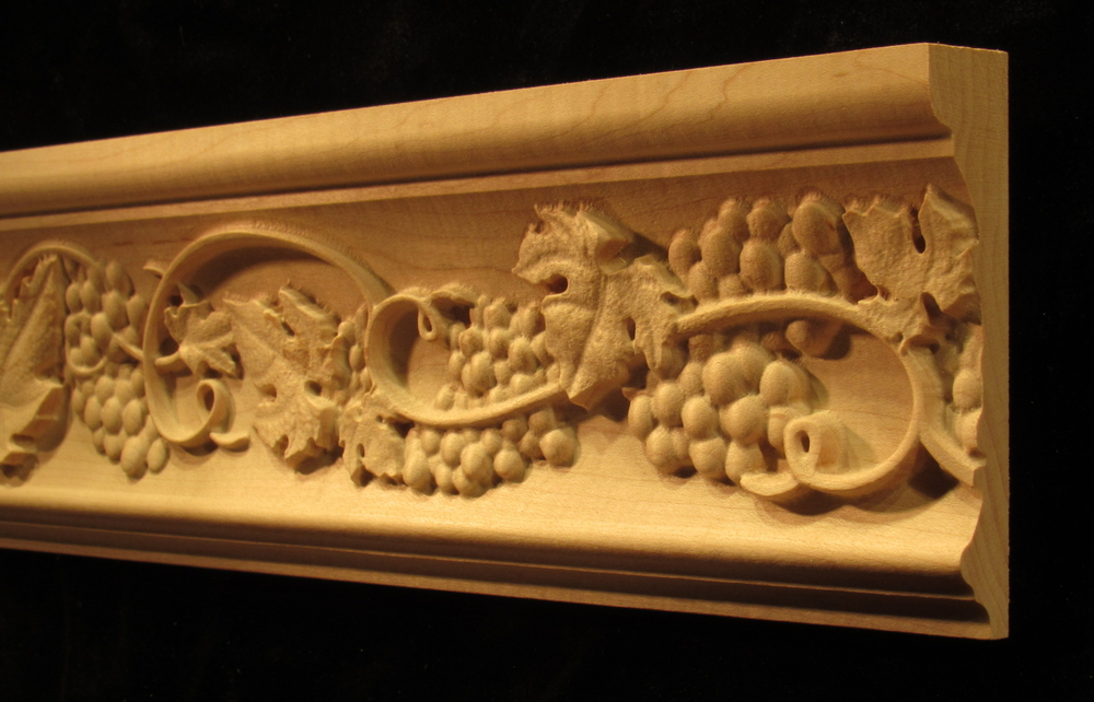 Moulding - Tuscan Grapes and Vines