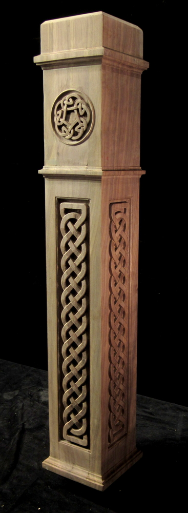 Celtic Knot Newel Post | Columns, Legs, Capitals,  Newel Posts and Balusters