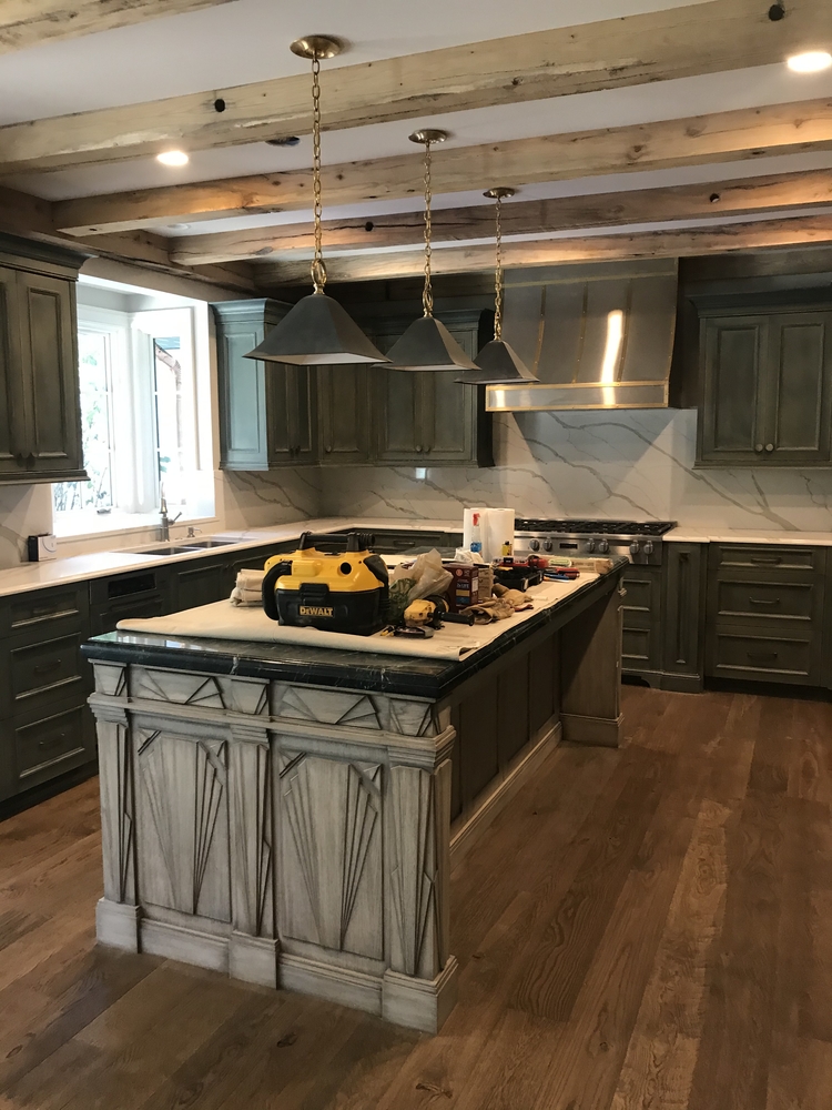 Art Deco Kitchen Island | Bars and Kitchen Islands