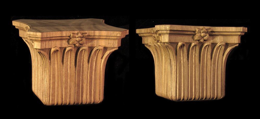 Classical Palm Leaf Capital | Columns, Legs, Capitals,  Newel Posts and Balusters