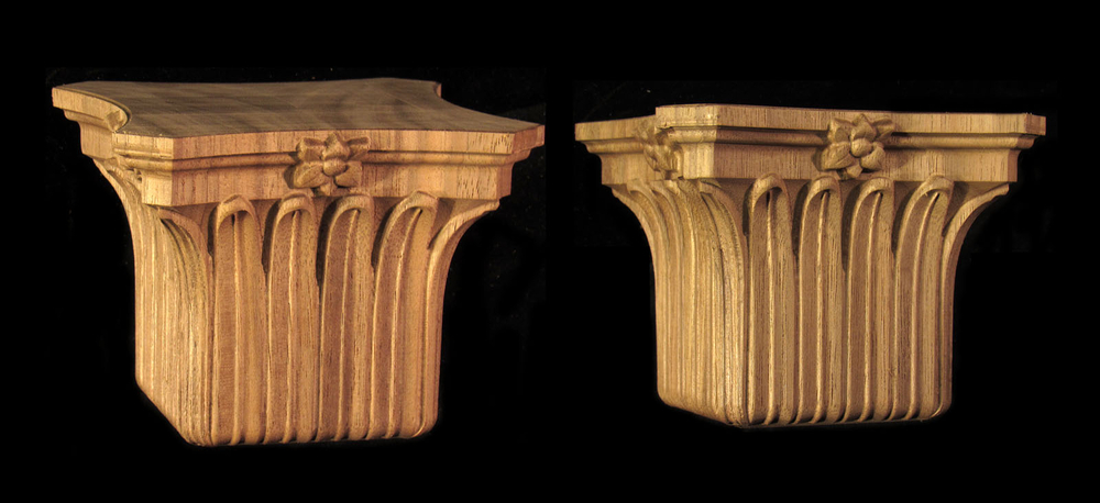 Classical Palm Leaf Capital | Capitals and Finials