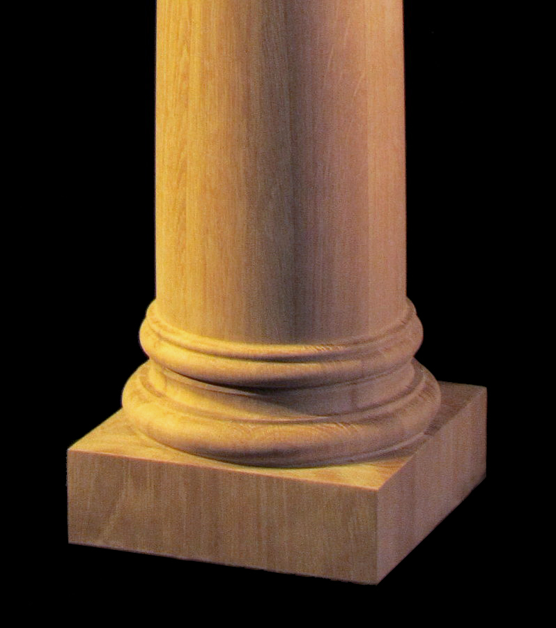 Wooden Column Full or Half Round - Corinthian 8