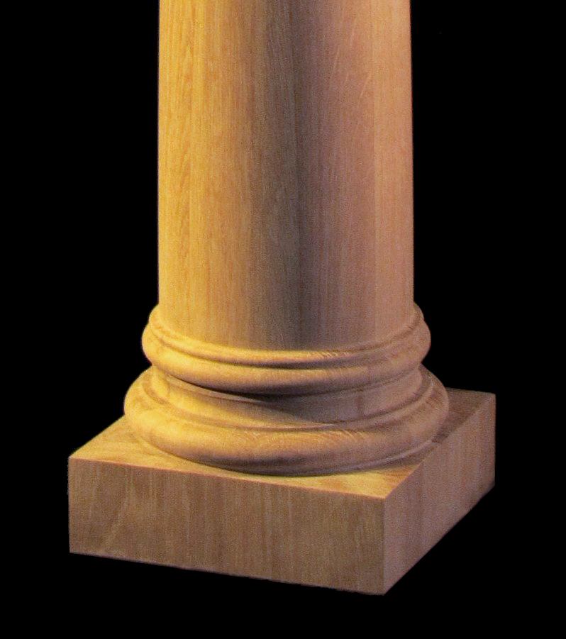 Wooden Column Full or Half Round - Corinthian 6