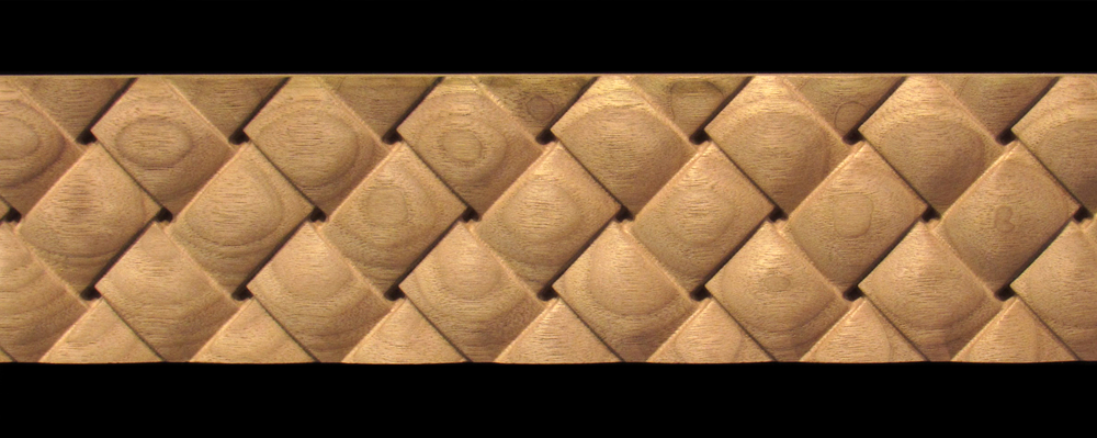 Frieze Moulding - Square Weave - No edge