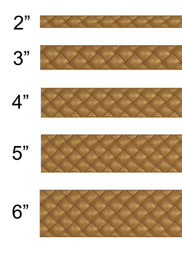 Frieze Moulding - Square Weave - No edge