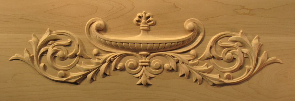 Urn and Scrollwork Reproduction | Custom Blocks and Onlays