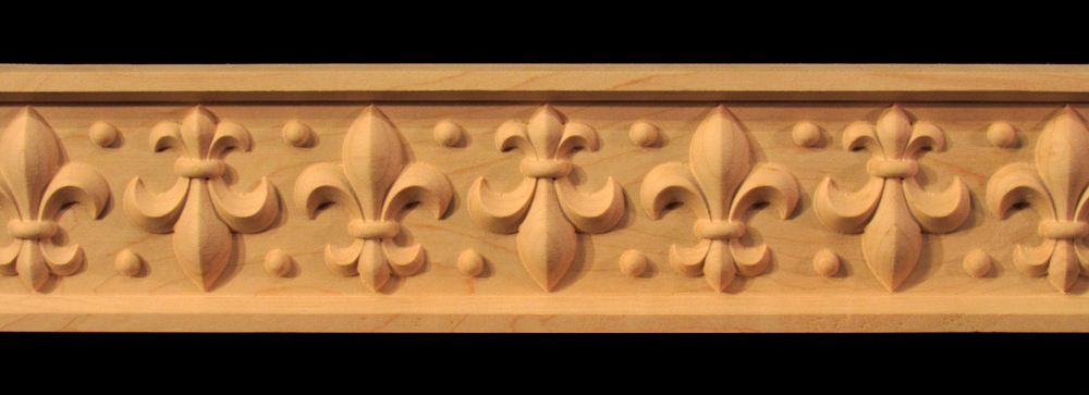 Frieze Moulding - Fleur De Lis #1