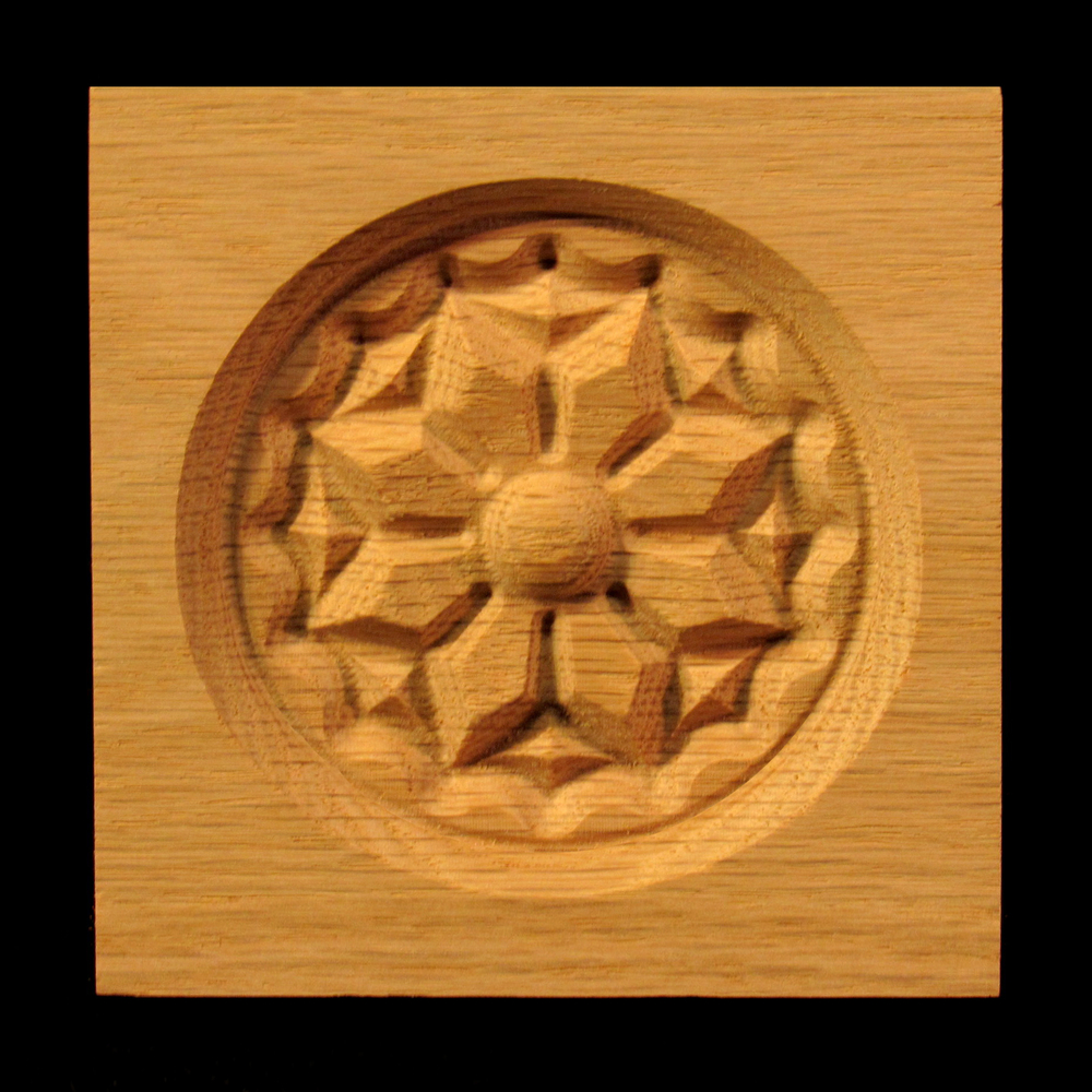 Corner Block - Snowflake